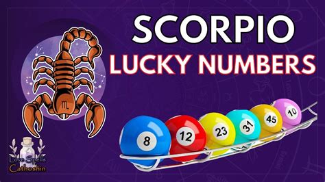 scorpio lucky numbers for mega millions